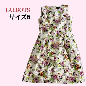 TALBOTS 꽃무늬 원피스 클래시컬 걸리시 플레어