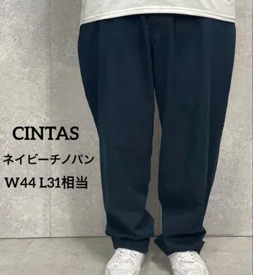 신타스 네이비 치노 팬츠 워크 팬츠 빅사이즈 W44 L31 상당