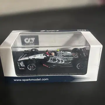 스파크 츠노다 유키 F1 알파타우리 AT04 2023 라스베이거스 GP 1/64