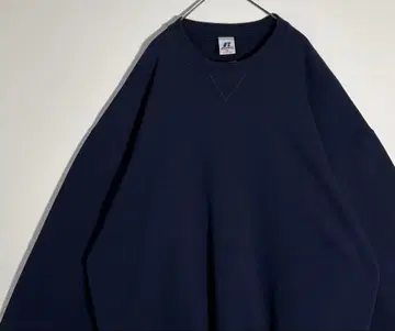 러셀 애슬레틱 무지 속기모 맨투맨