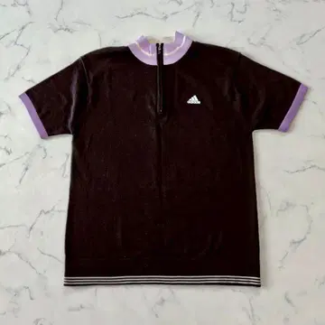 adidas 아디다스 테일러메이드 골프 하프 지퍼 니트 M 블랙