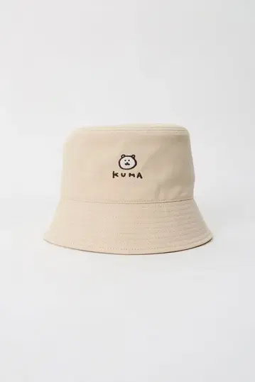 나가노 버킷햇 kuma 베이지