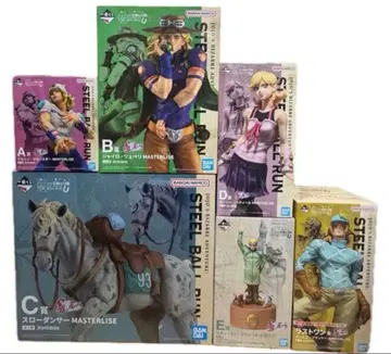 당일 발송 죠죠의 기묘한 모험 제일복권 피규어 전 6종 컴플리트 SBR