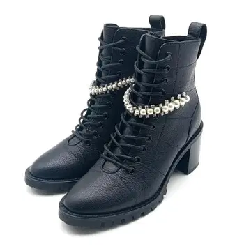 새상품급 지미추 JIMMY CHOO 숏부츠 10-25041404