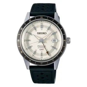 새상품급 SEIKO PRESAGE SARY231 자동 와인딩 GMT 프레사지