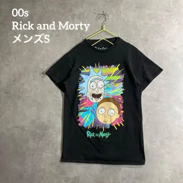 00s Rick and Morty 릭앤모티 티셔츠 블랙 S