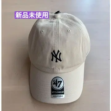 미사용 새상품 47 클린업 미니 로고 뉴욕 양키스
