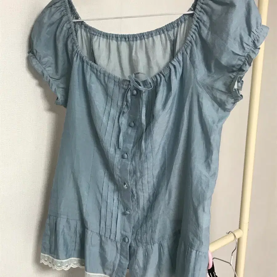 빈티지 모리 히메갸루 반팔 블라우스 stc 핑크세스 핀터레스트 시나모롤
