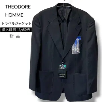 [새상품] THEODORE 남성용 테일러드 자켓 네이비 트래블 자켓