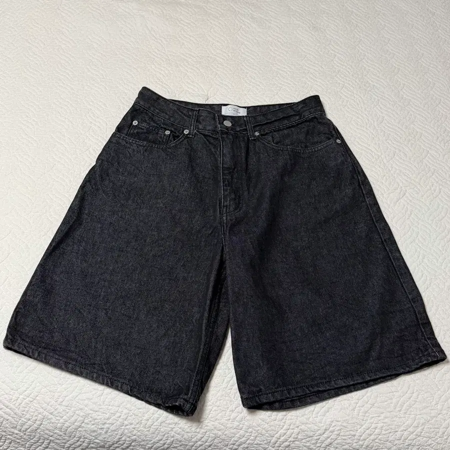 [1]노드아카이브 데님 흑청 버뮤다 팬츠 쇼츠 반바지