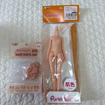 Azone 퓨어니모 플렉션 XS 여아 스킨 컬러 본체 & 핸드 파츠 A
