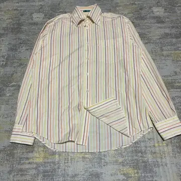 [ PAUL SMITH ] 긴팔 버튼 다운 셔츠/스트라이프/멀티 컬러/842