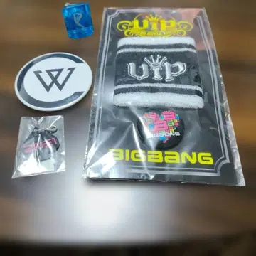 BIGBANG VIP 리스트 밴드 캔뱃지 굿즈 세트