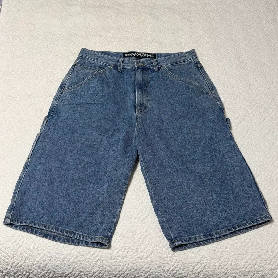 [s]스웨이드 카펜더 데님 버뮤다 팬츠 쇼츠 반바지