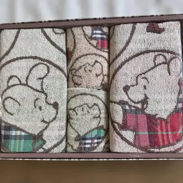 곰돌이 푸 타월 세트 기프트