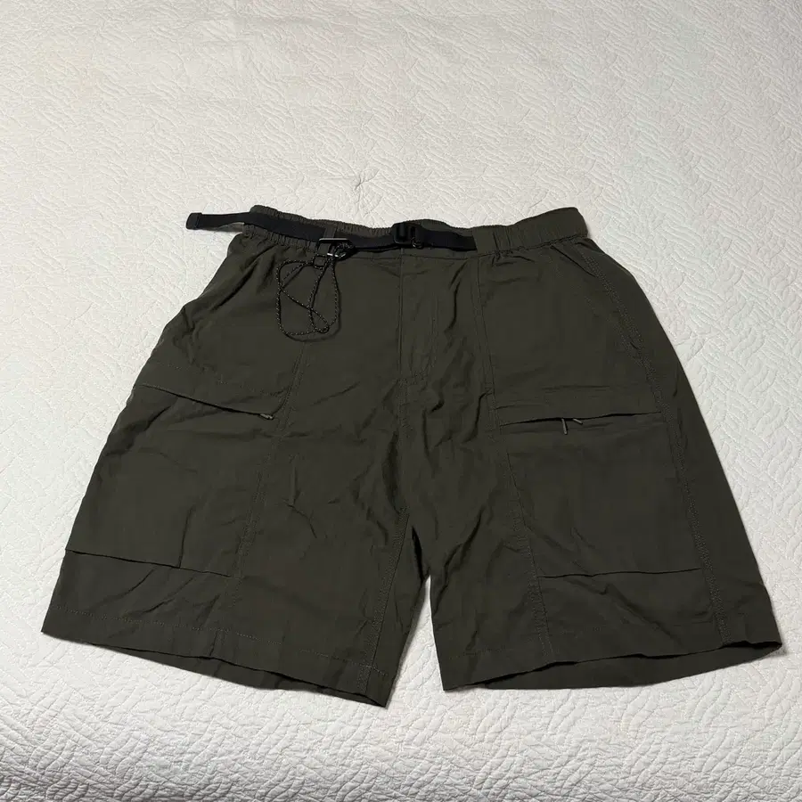 [31]무신사스탠다드 나일론 팬츠 쇼츠 반바지 차콜