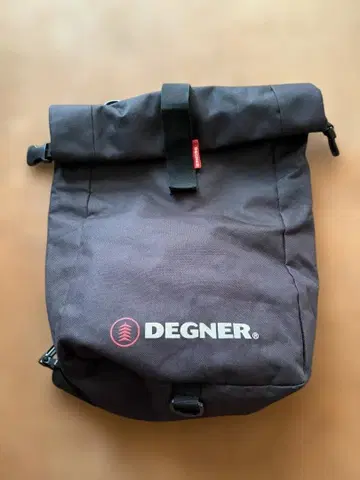 DEGNER 롤탑 백팩 블랙