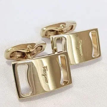 Salvatore Ferragamo 커프스 골드 로고