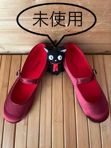 견습 마녀의 빨간 신발 빨간 신발 tennen 스트랩 슈즈 마녀 배달부 키키 팬