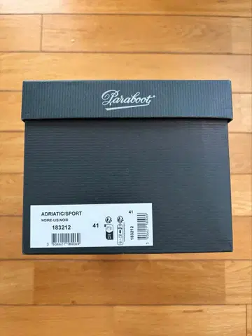 새상품급 Paraboot ADRIATIC NOIRE-LIS NOIR 41