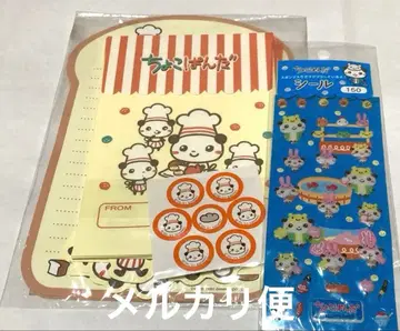 산리오 헤이세이 레트로 쵸코판다 레터 세트 씰 2점 세트