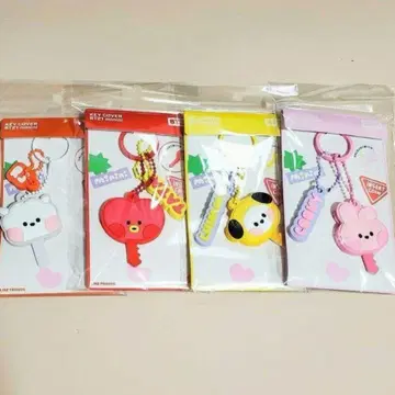 BT21 minini 키 커버 RJ TATA CHIMMY COOKY