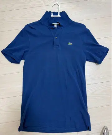 LACOSTE 라코스테 피케 셔츠 슬림핏 블루