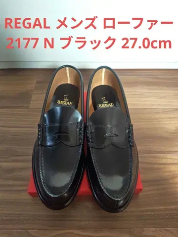 REGAL 남성용 로퍼 2177 N 블랙 27.0cm