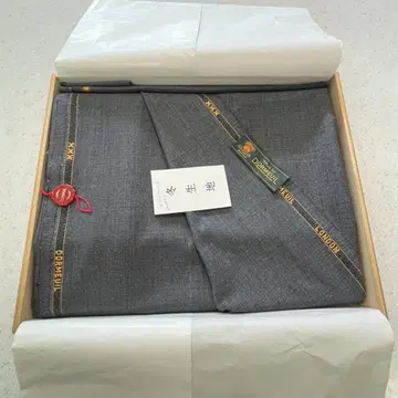 [ 새상품 미재단 ] 도멜 수트 원단 DORMEUIL 오동나무 박스형 겨울 원단 택