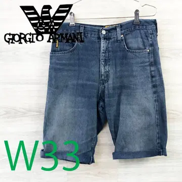 ARMANI 아르마니진스 <데님 하프 팬츠> MP1769c