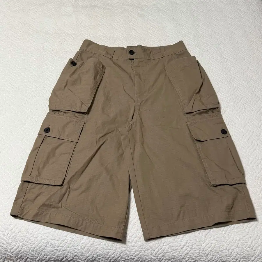 [m]로어즈 립스탑 우븐 카고 버뮤다 팬츠 쇼츠 반바지