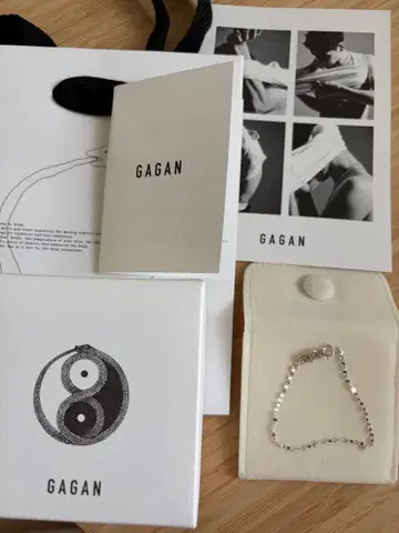 gagan 팔찌 실버 bracelet 새상품
