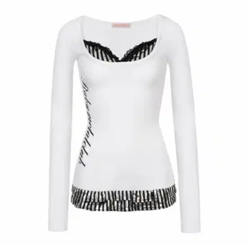 babymetalclub Disco Frill Top (White)