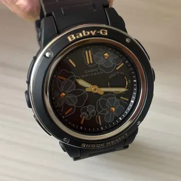 [ 새상품급 ] CASIO BABY-G BGA-150FL-1AJF 꽃무늬 블랙