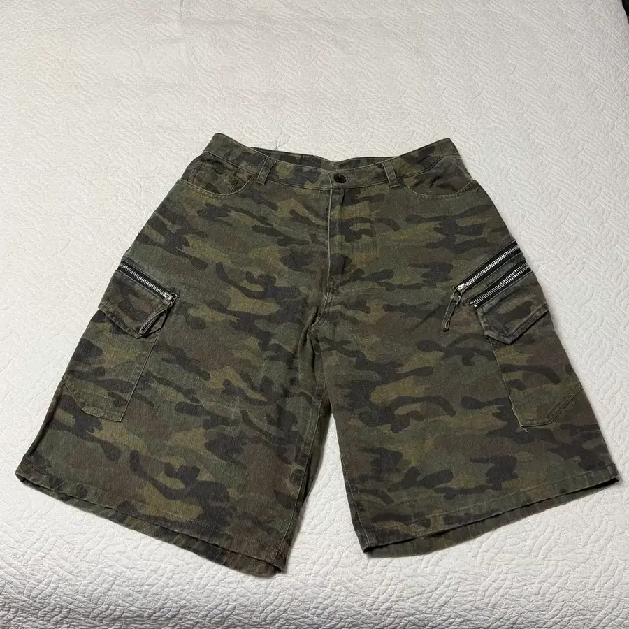 [m]오와이 카모 카고 팬츠 쇼츠 반바지