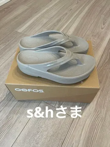 OOFOS 리커버리 샌들 OOmega W8 EU39