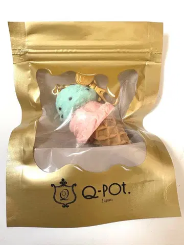 Q-pot. 민트 초콜릿 & 스트로베리 아이스크림 백참