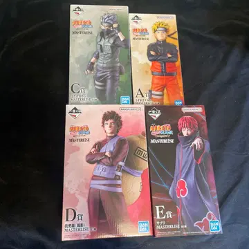 제일복권 NARUTO ACDE상 나루토 질풍전 피규어 4체 세트