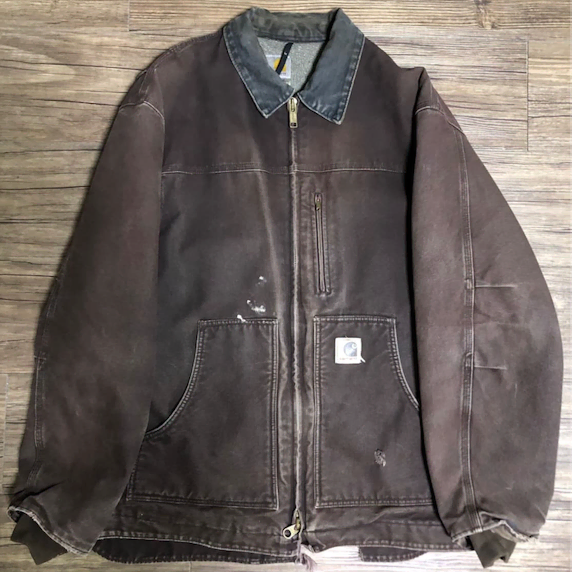 칼하트(Carhartt) C61 셰르파 릿지자켓 (다크 브라운)