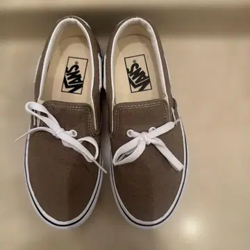 VANS 반스 데크 슈즈 브라운 스니커즈