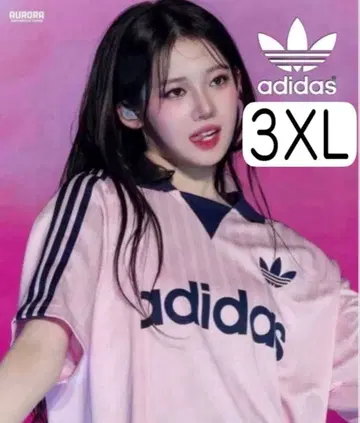 Adidas 카라 부착 고리 탑 size 3XL