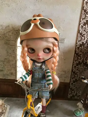 곰돌이 헬멧 (브라운)