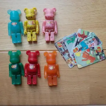 베어브릭 제리베리 Jelly Belly 6체 세트