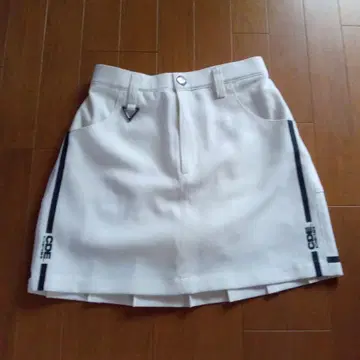 여성용 골프 스커트 화이트