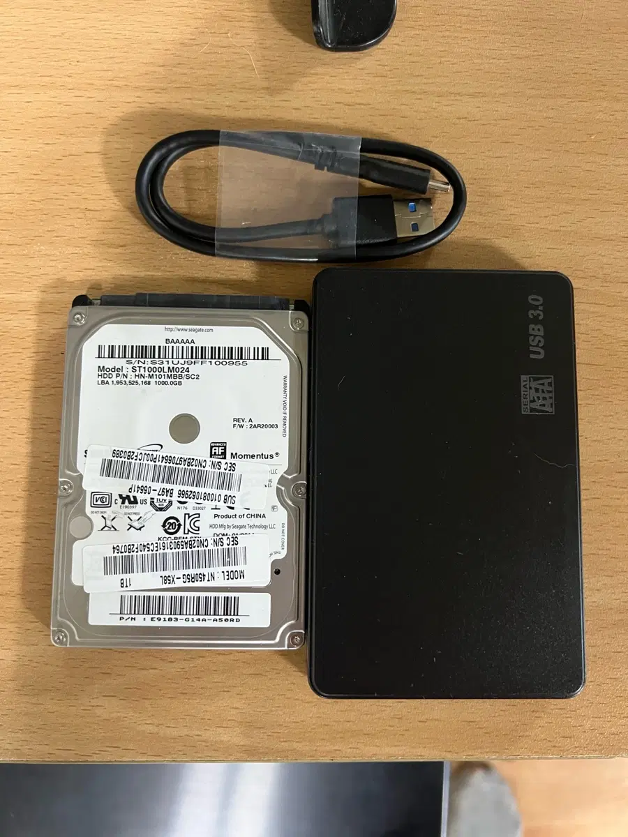 시게이트 외장하드 1TB USB 3.0 블랙