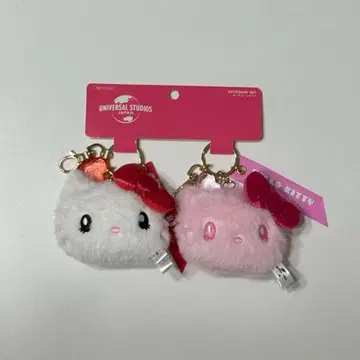 유니버셜 USJ 키티 키체인 키링 스트랩 새상품