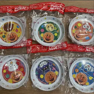 호빵맨 뭐든지 플레이트 전 6세트