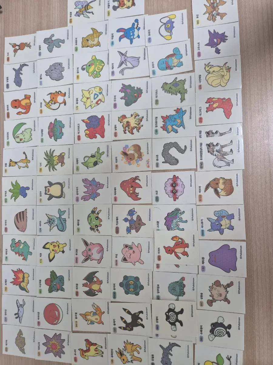 포켓몬 스티커 띠부씰 판매합니다