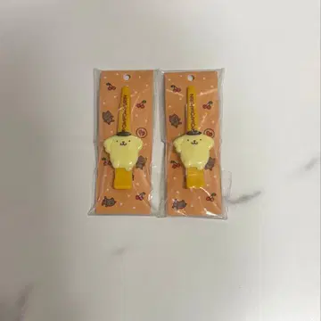 산리오 시크릿 롱 헤어 클립풍 미니 헤어 클립 폼폼푸딩