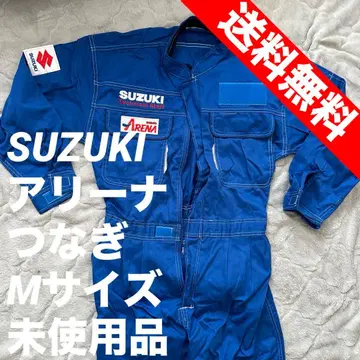 [ 미사용 ] SUZUKI 스즈키 작업복 츠나기 블루 M 사이즈